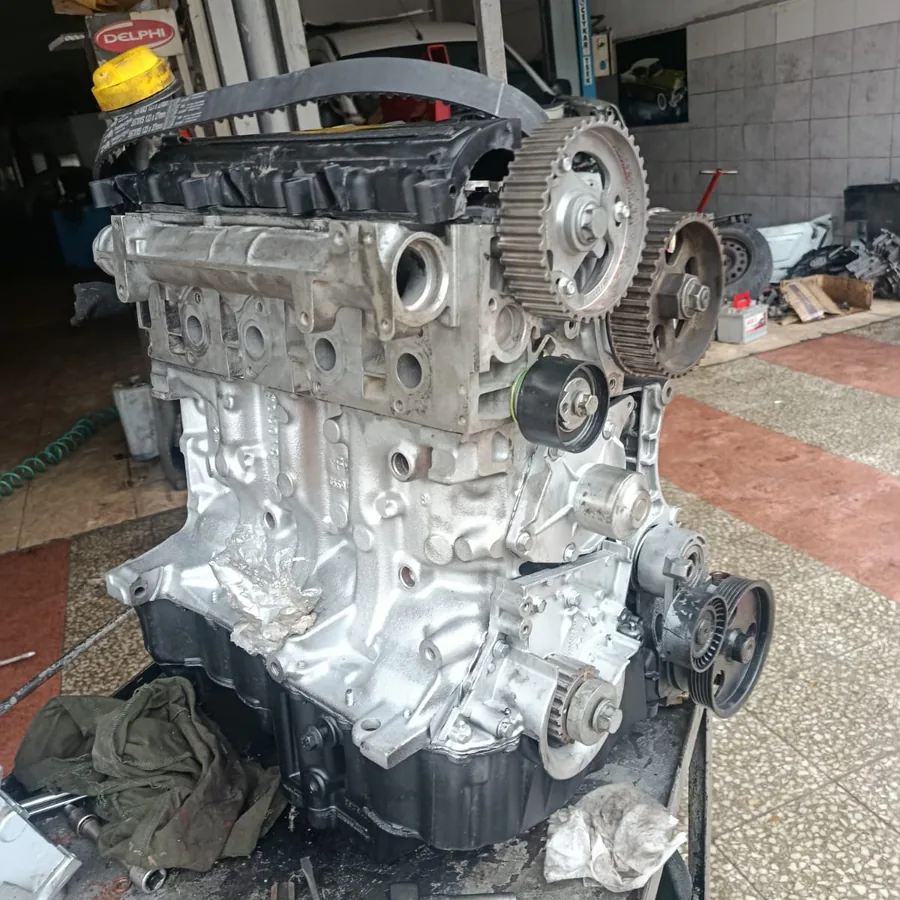 İşlemi tamamlanmış, test edilmeye hazır motor